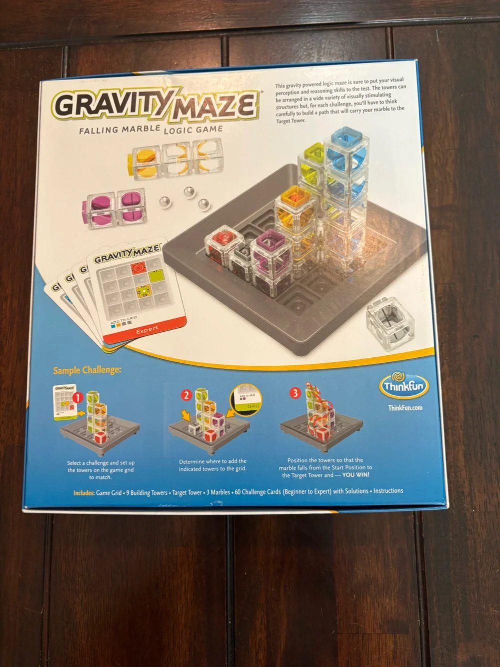 ThinkFun Gravity Maze Marble Run Logic Game STEM Toy for Boys Girls Age 8 Up